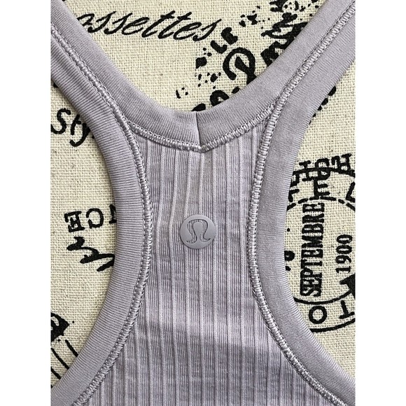 Lululemon Womens Lilac Ebb To Street Tank Top Storm Mauve Size : 12 Athletic - Picture 9 of 9
